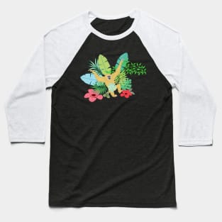 Gibbon in Topical Rainforest CTR001 Baseball T-Shirt